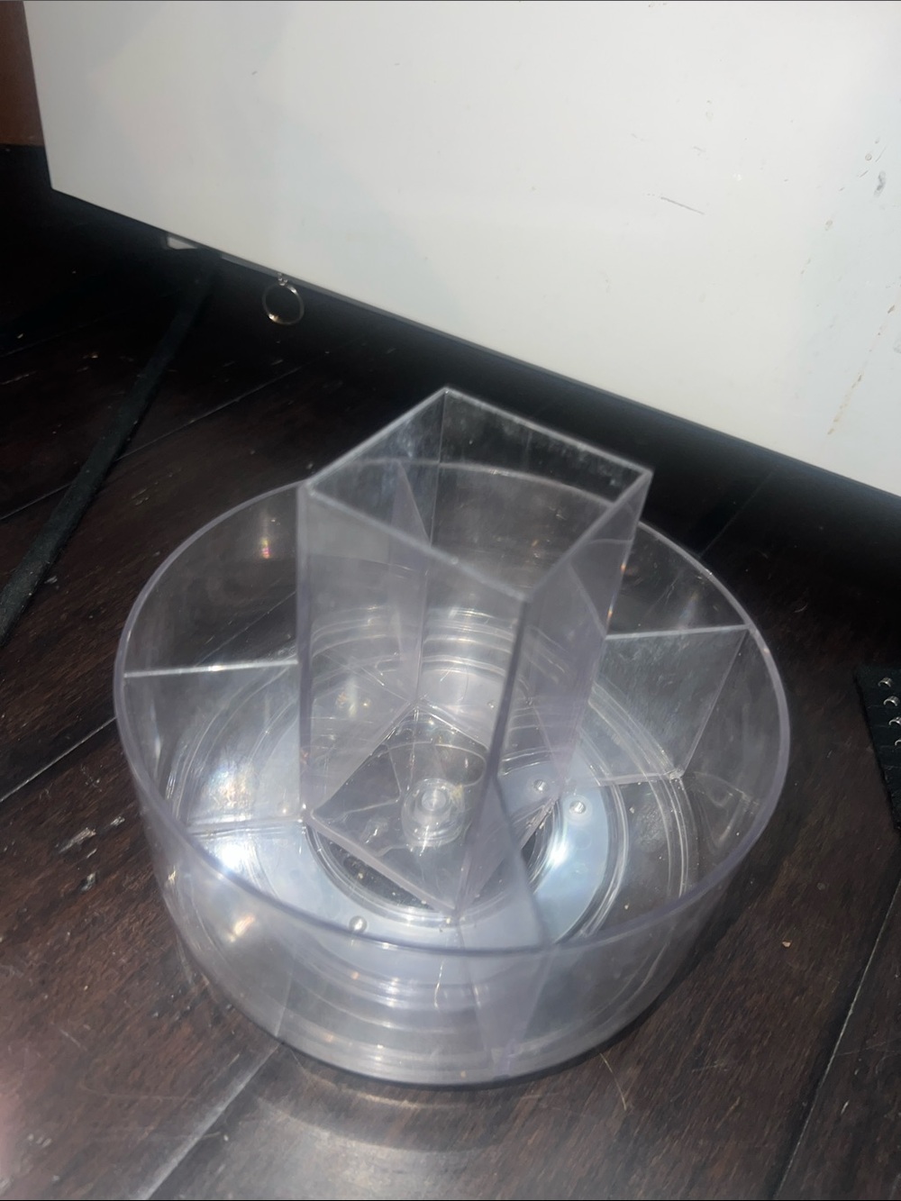 Clear Acrylic Rotating Makeup Organizer